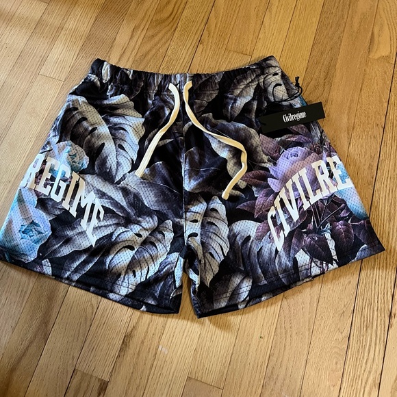 Civil Regime Other - Civil Regime Men's Seeds Grow Mesh Shorts - Black